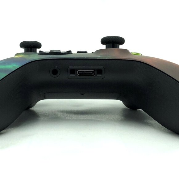 Custom Microsoft Xbox Series X / S Wireless Controller - Orange & Green Galaxy - Picture 4 of 8
